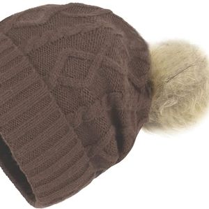 🔥 Women Knit Hat Winter Soft Warm Pom Beanie Fleece Lined Ski Skull Cap
